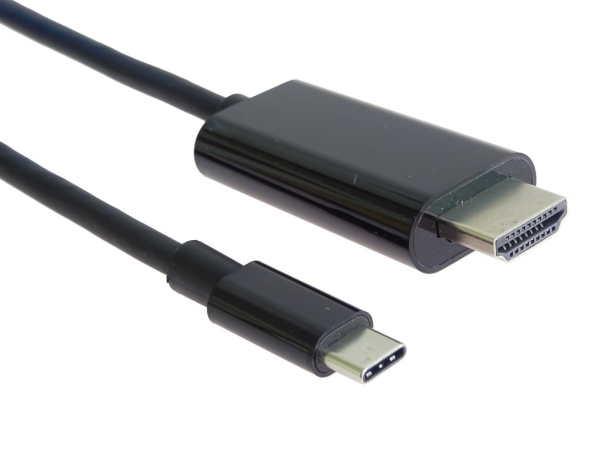 PremiumCord kabel USB-C na HDMI 2m rozlišení 4K*2K@60Hz FULL HD 1080p