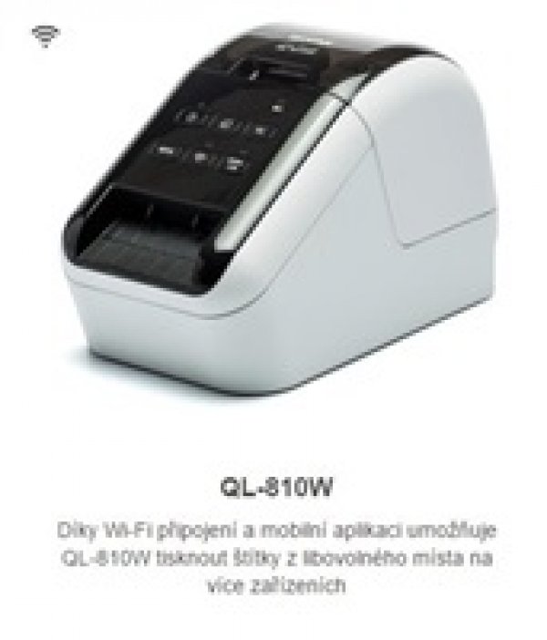 Tiskárna štítků Brother QL-810W