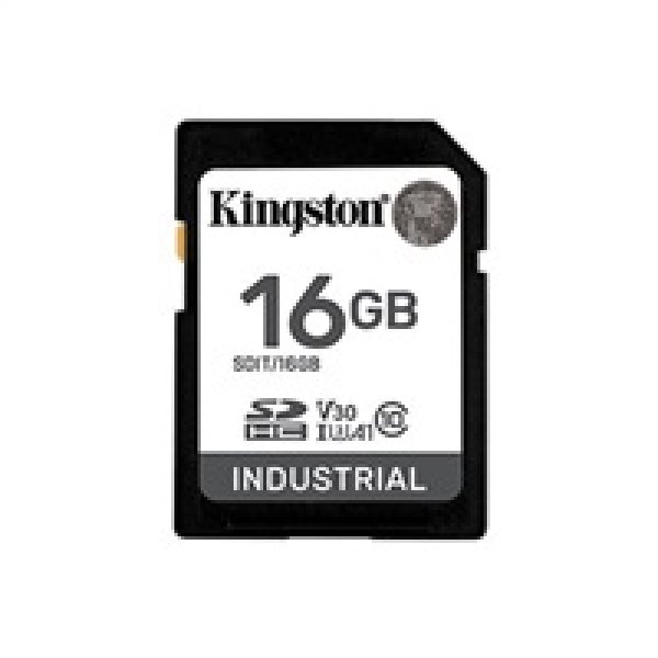 Kingston Industrial/SDHC/16GB/100MBps/UHS-I U3 / Class 10