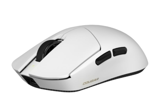 COUGAR herní myš bezdrátová/drátová REVENGER PRO 4K WHITE, čip PixArt 3395, 26000dpi, 650 IPS, 55g 