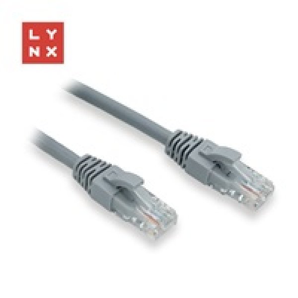 LYNX UTP patch kabel Cat6, PVC, 3m, šedý?v=1755172679
