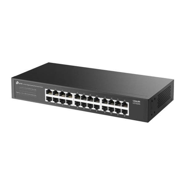 TP-Link LiteWave switch LS1024G (24xGbE, fanless)