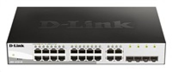 D-Link DGS-1210-20 20-port Gigabit Smart+ Switch, 16x GbE, 4x RJ45/SFP, fanless?v=1746079203