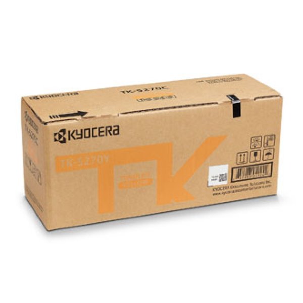 Toner KYOCERA TK-5270Y, 1T02TVANL0 žlutý (6 000 stran)