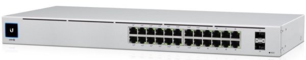 UBNT UniFi Switch USW-24-POE Gen2 [24xGigabit, 16x PoE out 120W, 802.3at/af, 2xSFP, 52Gbps]