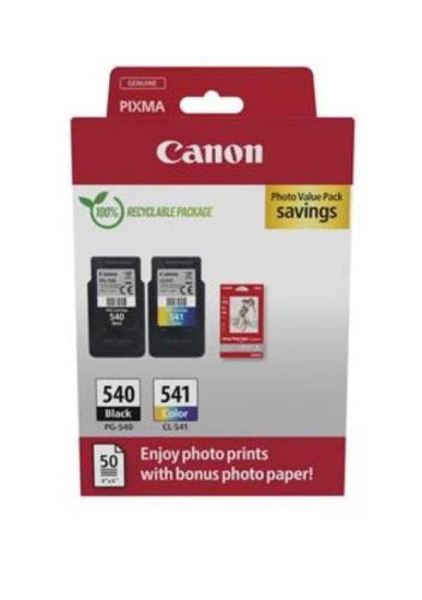 Canon CARTRIDGE PG-540 / CL-541 PVP pro PIXMA MX3x5, 4x5, 5x5, MG2150, 3x50, 4x50, TS515x (180 str.)
