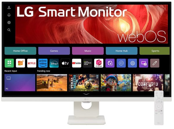 LG MT VA LCD LED 32" 32U721SA-W 3840x2160 (4K UHD), HDMI, USB-C PD, webOS, SMART