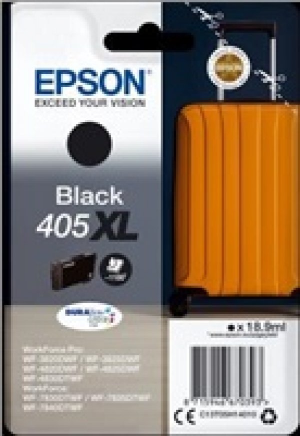 Náplň EPSON 405XL, C13T05H14010 černá (18,9 ml)