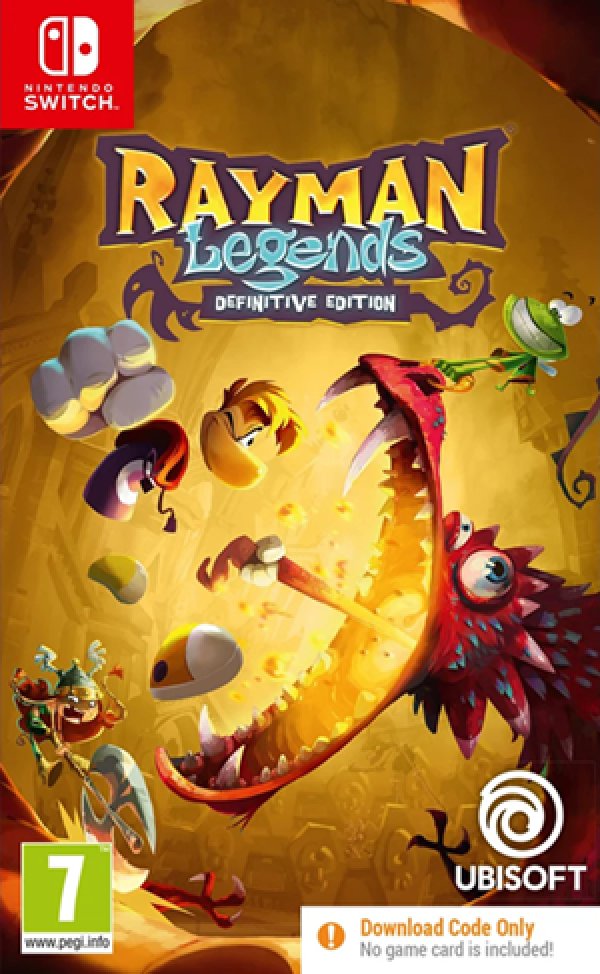 Nintendo Switch hra -  Rayman Legends: Definitive Edition (code only)