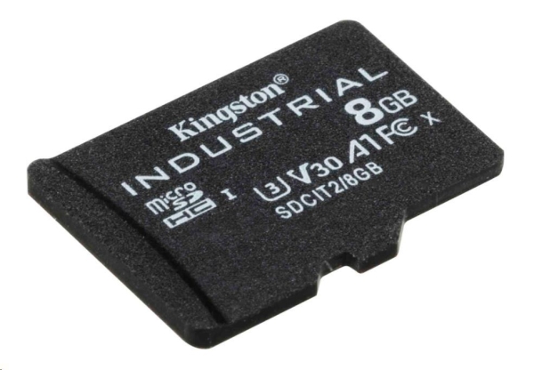 Kingston Industrial/micro SDHC/8GB/100MBps/UHS-I U3 / Class 10