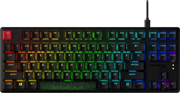 HyperX Alloy Origins Core PBT HX Blue Gaming Keyboard-US - Klávesnice