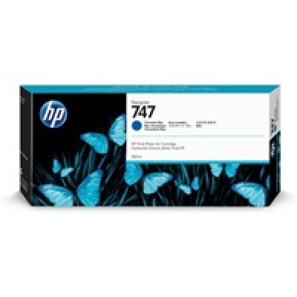 Náplň HP P2V85A, HP 747 modrá (300 ml)