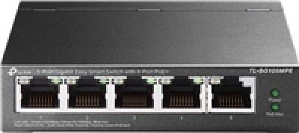 TP-Link Easy Smart switch TL-SG105MPE (5xGbE, 4xPoE+, 120W, fanless)?v=1750161601