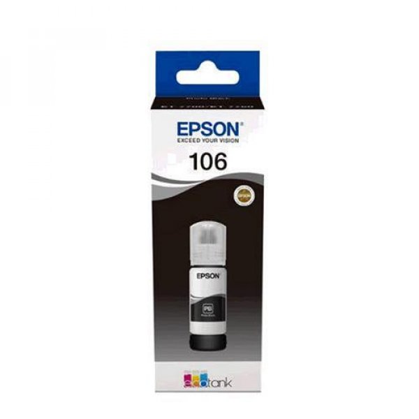 Náplň EPSON C13T00R140, 106 foto černá (70 ml)