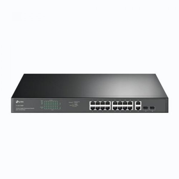 TP-Link CCTV switch TL-SG1218MP (16xGbE, 2xGbE/2xSFP combo, 16xPoE+, 250W)