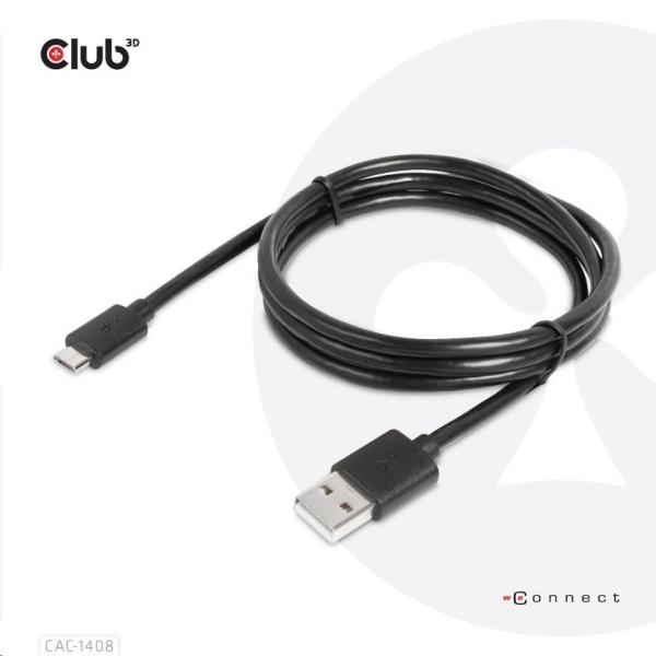 Club3D Kabel USB 3.2 Gen1 Type-A to Micro USB Cable M/M, 1m