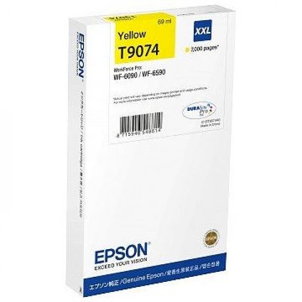 Náplň EPSON C13T907440 žlutá (69 ml)