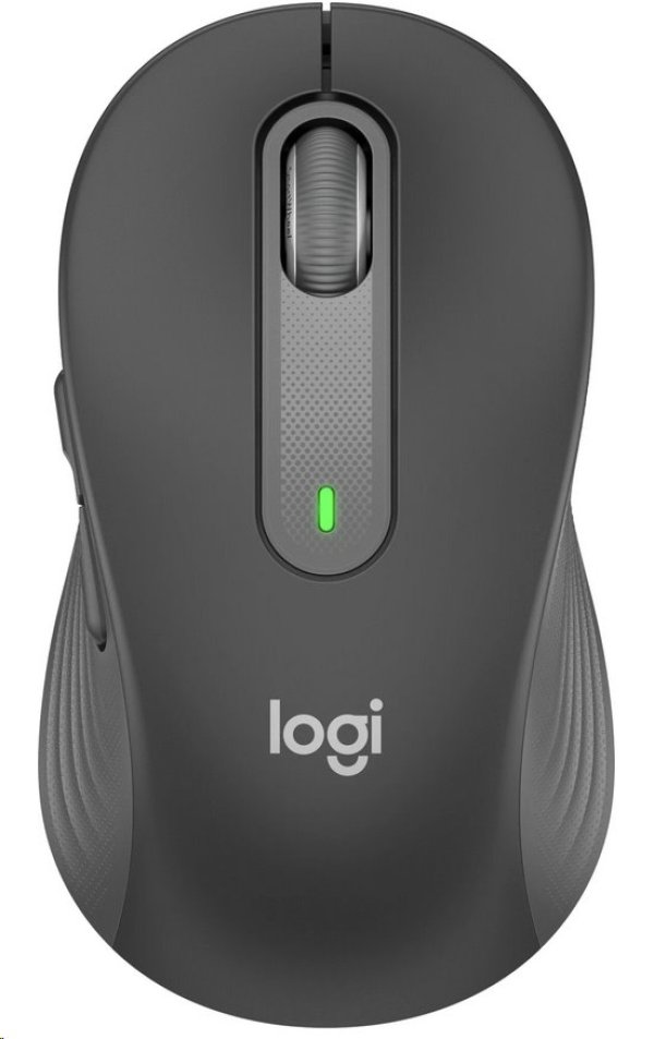 Logitech M650M/Kancelářská/Laserová/Bezdrátová USB + Bluetooth/Šedá