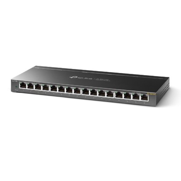 TP-Link Easy Smart switch TL-SG116E (16xGbE, fanless)