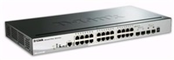 D-Link DGS-1510-28P 28-Port Gigabit Stackable SmartPro PoE Switch, 24x gigabit RJ45, 2x 10G SFP+ port, 2x SFP port?v=1748865606