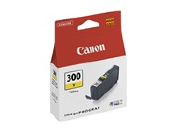 Náplň CANON PFI-300, 4196C001 žlutá (14,4 ml)