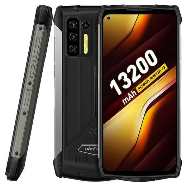 Smartphone Ulefone Power Armor 13 8+128Gb Ds 4G Black Nfc