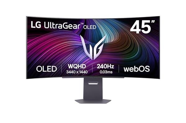 LG MT OLED 44,5" 45GX90SA - OLED panel, Smart, 3440x1440, 240Hz, 2xHDMI, DP, USB 3.0, nast výška, G-sync
