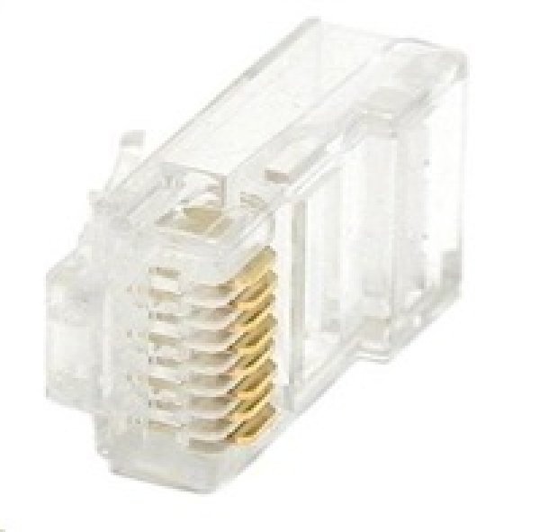 Konektor UTP RJ45 (8p8c), Cat6, 50µm, licna(lanko) - 100 ks?v=1754136002