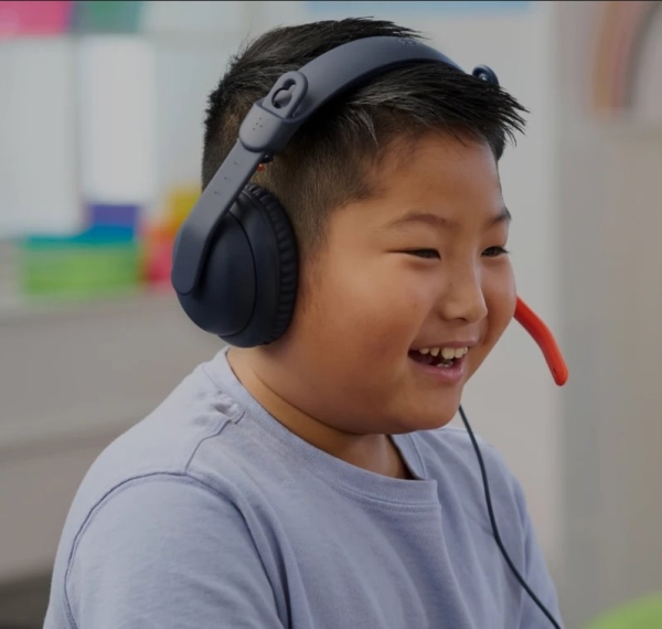 Logitech Zone Learn - CLASSIC BLUE - 3.5mm ON EAR