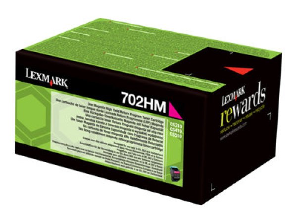 Toner LEXMARK 70C2HM0 purpurový (3 000 stran)