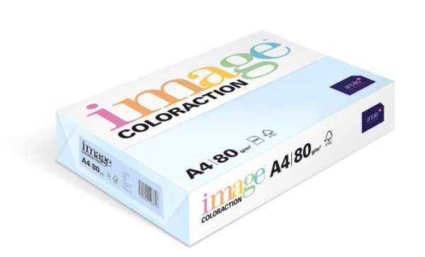 Xerografický papír Coloraction, Lagoon, A4, 80 g/m2, světle modrý, 100 listů, vhodný pro inkoustový tisk?v=1746129603
