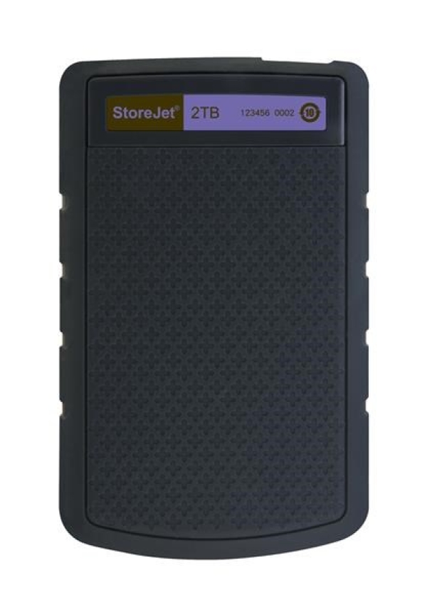 TRANSCEND externí HDD 2,5" USB 3.1 StoreJet 25H3P, 2TB, Purple (nárazuvzdorný)