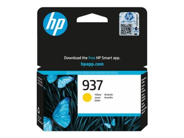 Náplň HP No.937, 4S6W4NE žlutá (800 stran)
