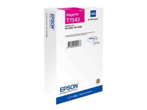 Náplň EPSON C13T754340 purpurová (7 000 stran)
