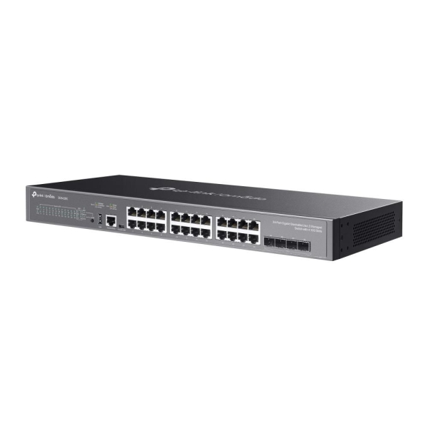 TP-Link OMADA switch SG5428X (24xGbE,4xSFP+,1xUSB2.0,2xConsole,fanless)