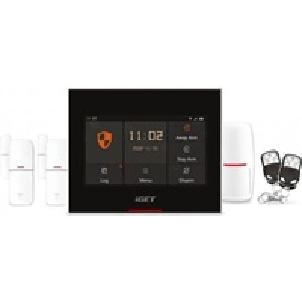 iGET HOME X5 Advanced - Inteligentní Wi-Fi/GSM alarm,v aplikaci i ovládání IP kamer a zásuvek,CZ app