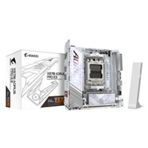 GIGABYTE MB Sc AM5 X870I AORUS PRO ICE, AMD X870, 2xDDR5, 1xHDMI, 1xThunderbolt, WiFi, Mini-ITX?v=1750104003