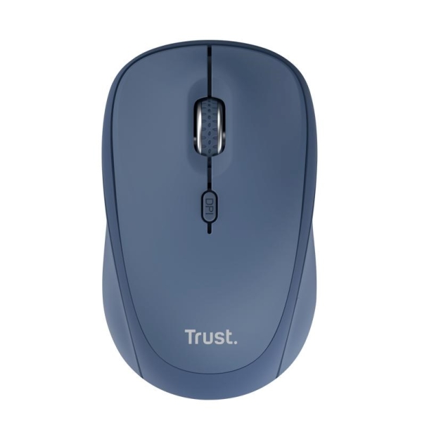 TRUST YVI+ MULTI-DEVICE WIRELESS MOUSE BLUE