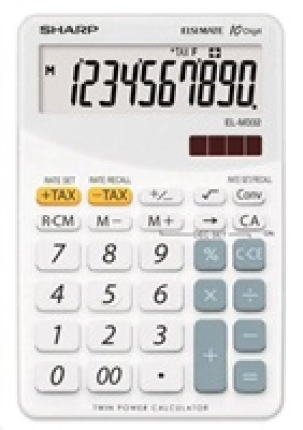 SHARP kalkulačka - EL-M332BWH - bílá?v=1755207603
