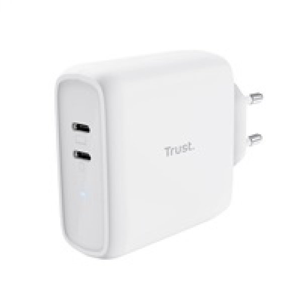 TRUST nabíječka MAXO 65W, 2x USB-C, bílá?v=1750140007