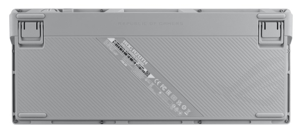 ASUS klávesnice ROG AZOTH Moonlight White, mechanická, Bluetooth, US, bílá