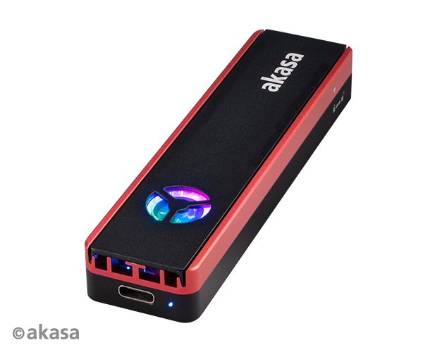 AKASA USB 3.2 Gen 2 ext. rámeček pro M.2 SSD RGB?v=1754114405