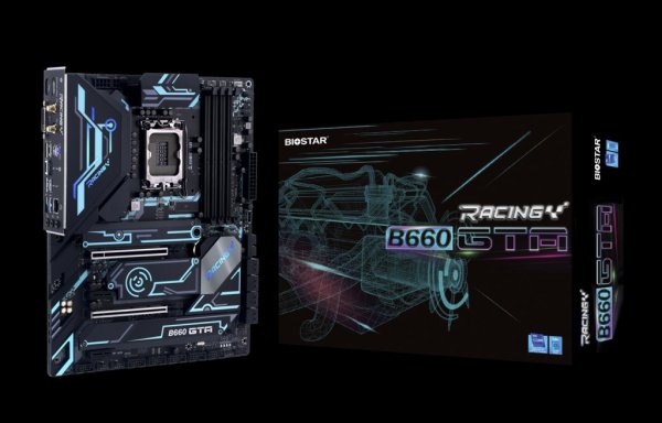 Biostar Intel B660, Socket LGA1700,ATX, DDR4, DP, HDMI, 2WiFi