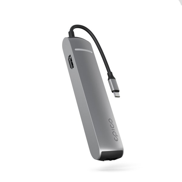 Epico 6v1 Slim Hub 8K s USB-C konektorem - šedá?v=1746165602