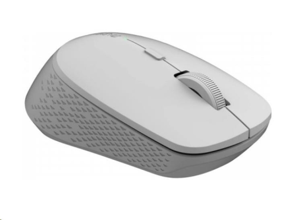 RAPOO myš M300 Silent Wireless Optical Mouse, Multi-mode: 2.4 GHz, Bluetooth 3.0 & 4.0, Grey