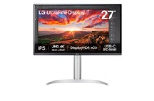 LG 27UP850K-W 27"W IPS 3840x2160 5ms 5M:1 400cd 2xHDMI DP USB-C(90W) pivot biely