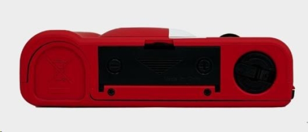 YASHICA MF-1 Snapshot Art Camera (Red) - analogový fotoaparát