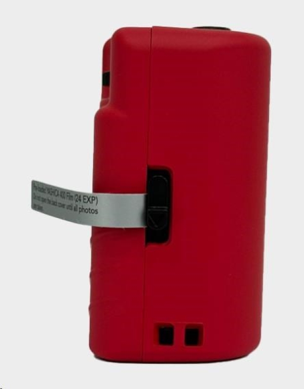 YASHICA MF-1 Snapshot Art Camera (Red) - analogový fotoaparát