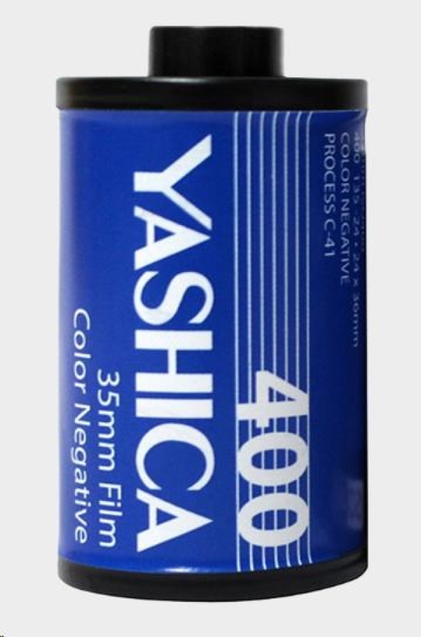 YASHICA MF-1 Snapshot Art Camera (Red) - analogový fotoaparát