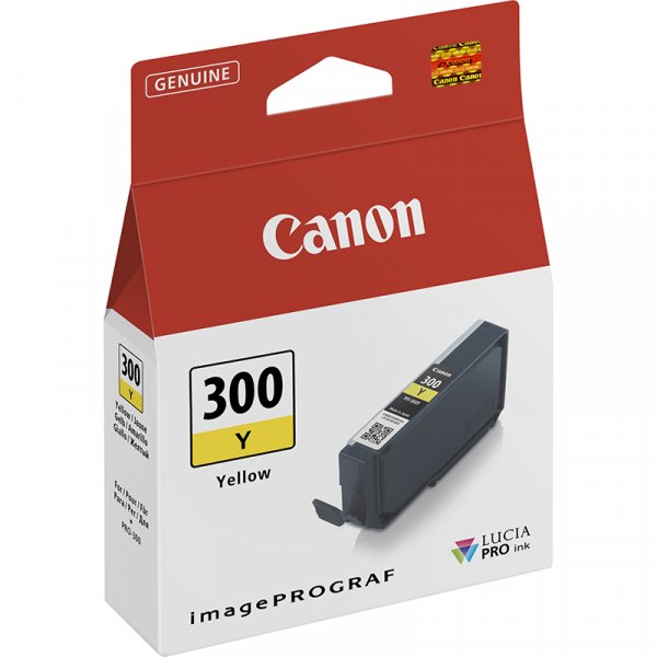 Náplň CANON PFI-300, 4196C001 žlutá (14,4 ml)
